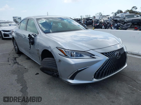 2023 Lexus ES 300h with VIN 58ADA1C10PU036237, listed as a IAAI auction lot 41914763 with 64,193 mi miles and . Bid and sale history available at DreamBid. Image 1.