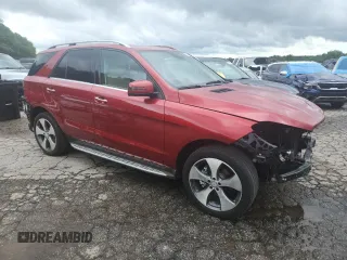 2016 Mercedes-Benz GLE 350 with VIN 4JGDA5JB7GA768568, listed as a Copart auction lot 59925825 with 93,826 mi miles and Salvage title. Bid and sale history available at DreamBid. Image 4.