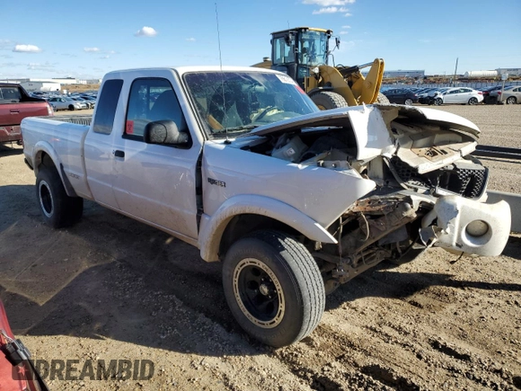 2003 Ford Ranger XL Fleet with VIN 1FTYR44V53PB00497, listed as a Copart auction lot 76612334 with Not provided miles and Non repairable. Bid and sale history available at DreamBid. Image 4.