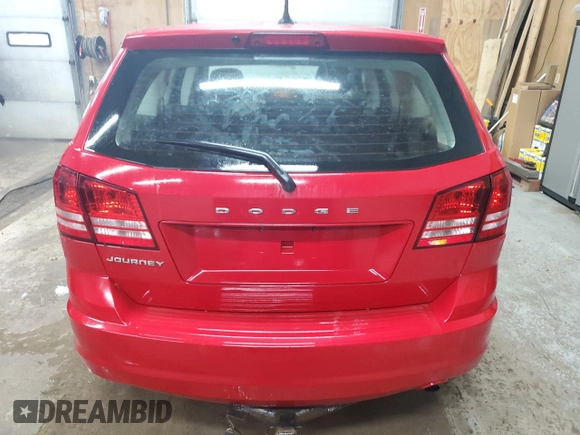 2013 Dodge Journey American Value with VIN 3C4PDCAB4DT729714, listed as a Copart auction lot 75707464 with 81,346 mi miles and Salvage Title. Bid and sale history available at DreamBid. Image 6.
