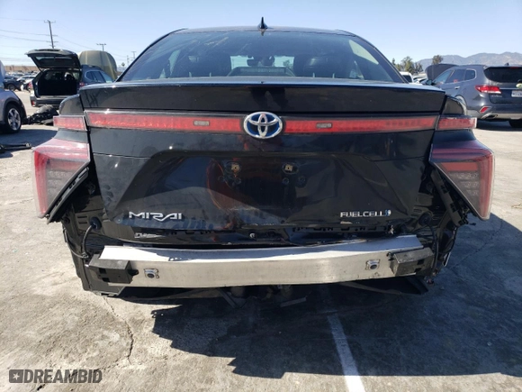 2020 Toyota Mirai with VIN JTDBVRBD6LA008147, listed as a Copart auction lot 46129054 with 25,475 mi miles. Bid and sale history available at carsss.com. Image 6.