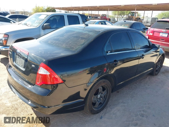 2010 Ford Fusion SE with VIN 3FAHP0HA3AR196941, listed as a IAAI auction lot 41865854 with 230,096 mi miles. Bid and sale history available at carsss.com. Image 4.
