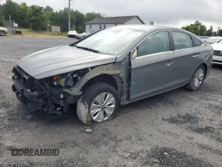 2019 Hyundai Sonata Hybrid SE with VIN KMHE24L33KA093893, listed as a Copart auction lot 65571803 with 47,156 mi miles. Bid and sale history available at carsss.com. Image 1.