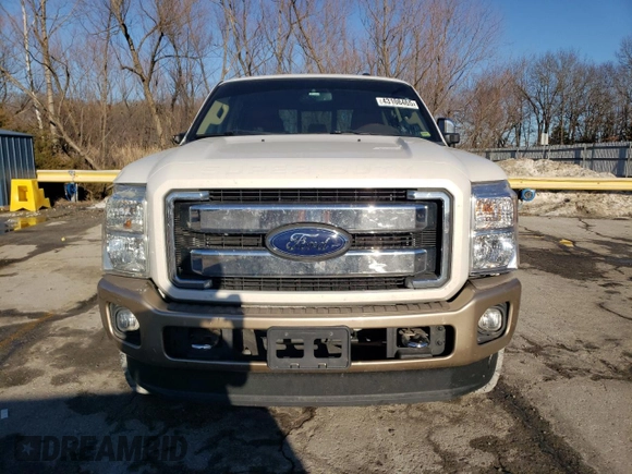 2012 Ford F-250 XL with VIN 1FT7W2BT9CEB39549, listed as a Copart auction lot 43108465 with 175,427 mi miles and Salvage Title. Bid and sale history available at DreamBid. Image 5.