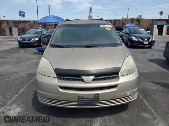 2004 Toyota Sienna CE with VIN 5TDZA23C94S189594, listed as a Copart auction lot 53008475 with 132,438 mi miles and Clean Title. Bid and sale history available at carsss.com. Image 5.