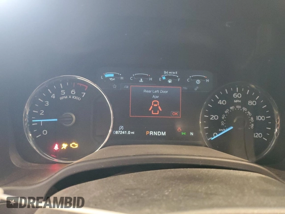 2019 Ford F-150 XL with VIN 1FTFW1E45KFC86941, listed as a Copart auction lot 57488365 with 87,241 mi miles and Salvage title. Bid and sale history available at DreamBid. Image 9.