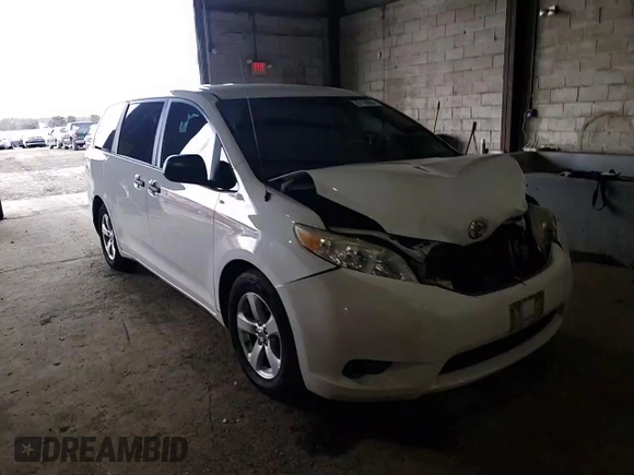 2014 Toyota Sienna L with VIN 5TDZK3DCXES441002, listed as a Copart auction lot 87139804 with 229,943 mi miles and Salvage Title. Bid and sale history available at carsss.com. Image 12.
