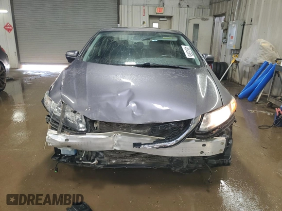 2015 Honda Civic EX-L z VIN 19XFB2F97FE103406, wystawiony jako Copart lot #48545965 z przebiegiem 112 838 mil mil oraz Szkoda całkowita • Salvage title. Historia ofert i sprzedaży dostępna na DreamBid. Obrazek 5.