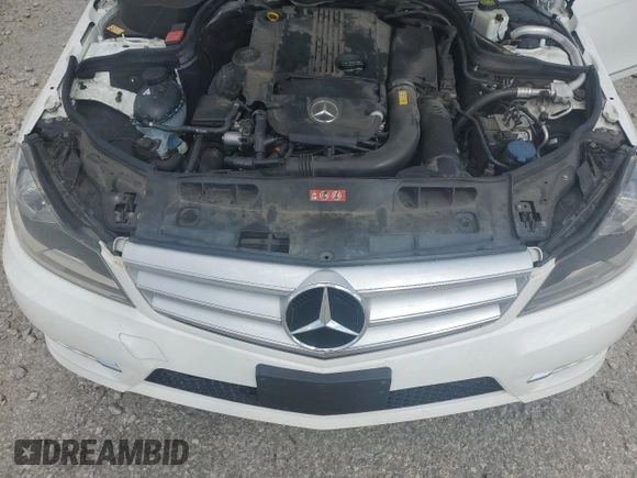 2013 Mercedes-Benz C C 250 Sport with VIN WDDGF4HB7DR266472, listed as a Copart auction lot 52755815 with 176,386 mi miles and Salvage Title. Bid and sale history available at carsss.com. Image 12.