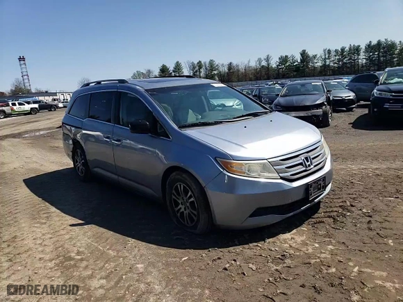 2011 Honda Odyssey EX-L with VIN 5FNRL5H65BB097642, listed as a Copart auction lot 51408045 with 314,944 mi miles and Salvage Title. Bid and sale history available at carsss.com. Image 12.