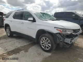 2018 Chevrolet Traverse LT Cloth with VIN 1GNERGKW1JJ229652, listed as a Copart auction lot 46728965 with 184,294 mi miles and Salvage Title. Bid and sale history available at carsss.com. Image 4.