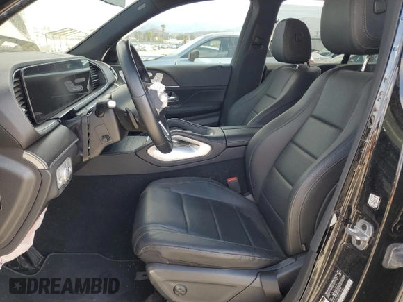 2023 Mercedes-Benz GLE 450 with VIN 4JGFB5KB2PA930305, listed as a Copart auction lot 47260805 with 38,283 mi miles and Salvage title. Bid and sale history available at DreamBid. Image 7.