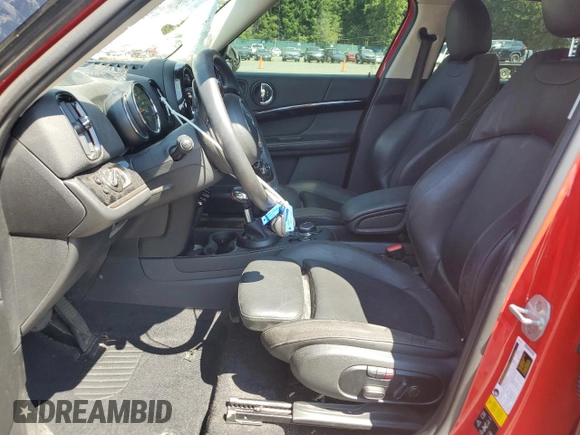 2019 MINI Countryman Cooper S with VIN WMZYT5C58K3G91717, listed as a Copart auction lot 65978195 with 37,753 mi miles and Salvage title. Bid and sale history available at DreamBid. Image 7.