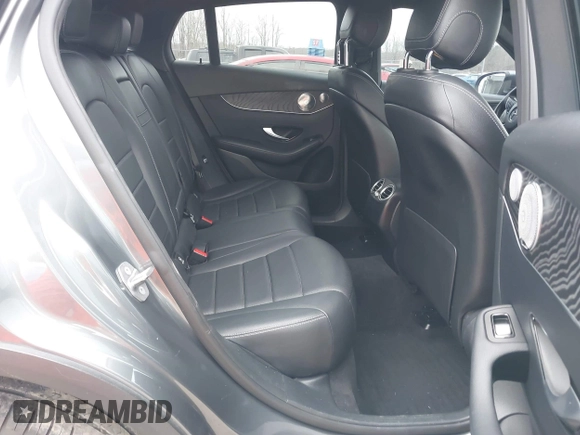2018 Mercedes-Benz GLC with VIN WDC0J4KB3JF359368, listed as a IAAI auction lot 41337058 with 106,660 mi miles. Bid and sale history available at carsss.com. Image 8.