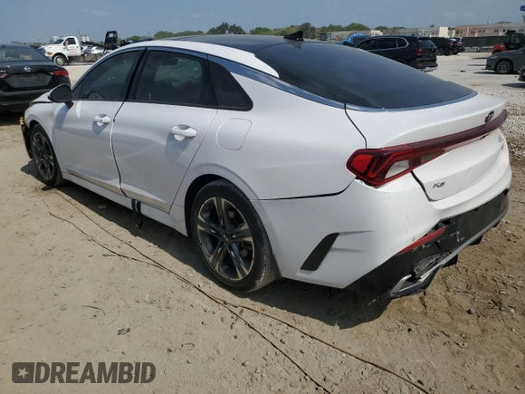 2021 Kia K5 EX with VIN 5XXG34J22MG034152, listed as a Copart auction lot 54240084 with 68,572 mi miles and Salvage Title. Bid and sale history available at carsss.com. Image 2.