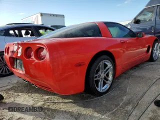 2003 Chevrolet Corvette with VIN 1G1YY22G535117221, listed as a Copart auction lot 76322674 with 0 mi miles and Non Repairable. Bid and sale history available at carsss.com. Image 3.