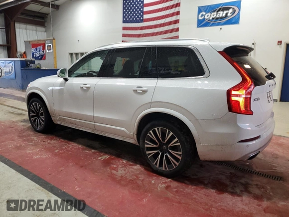 2020 Volvo XC90 Momentum with VIN YV4102PK7L1607869, listed as a Copart auction lot 47027685 with 48,018 mi miles and Salvage Title. Bid and sale history available at carsss.com. Image 2.