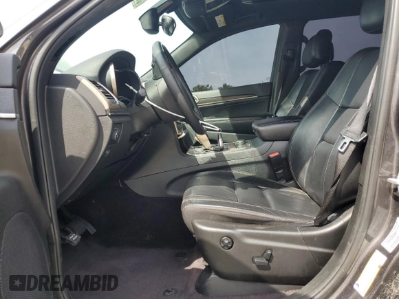 2017 Jeep Grand Cherokee Limited with VIN 1C4RJFBG5HC787443, listed as a Copart auction lot 57476865 with 80,075 mi miles and Salvage title. Bid and sale history available at DreamBid. Image 7.