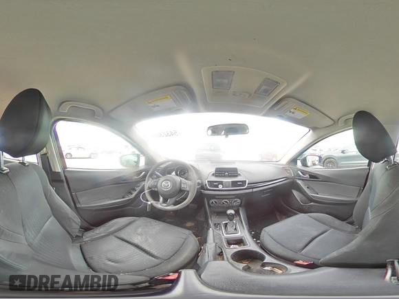 2014 Mazda 3 i Sport with VIN 3MZBM1U70EM108503, listed as a Copart auction lot 54323055 with 151,185 mi miles and Salvage Title. Bid and sale history available at DreamBid. Image 14.