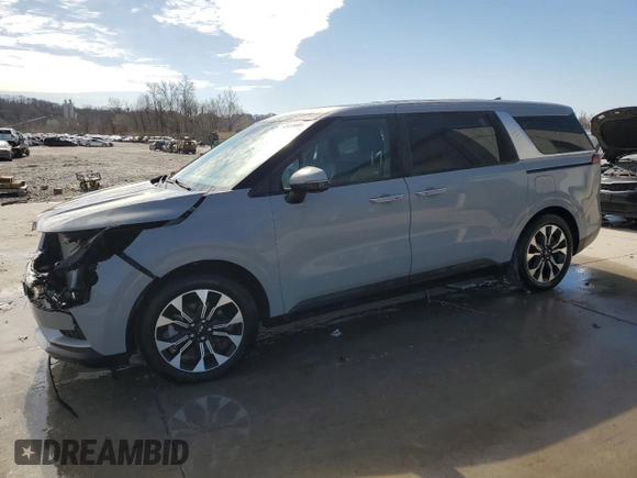2024 Kia Carnival EX with VIN KNDNC5H34R6432769, listed as a Copart auction lot 49390065 with 11,523 mi miles and Salvage Title. Bid and sale history available at DreamBid. Image 1.