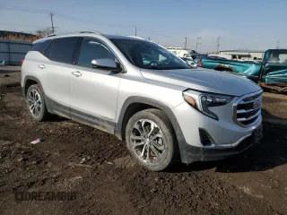 2020 GMC Terrain SLT z VIN 3GKALPEX6LL123243, wystawiony jako Copart lot #49702705 z przebiegiem 44 499 mil mil oraz Szkoda całkowita • Salvage title. Historia ofert i sprzedaży dostępna na DreamBid. Obrazek 4.