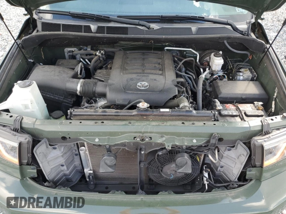 2020 Toyota Sequoia SR5 with VIN 5TDBY5G17LS177949, listed as a Copart auction lot 72425714 with 65,893 mi miles and Salvage Title. Bid and sale history available at carsss.com. Image 12.
