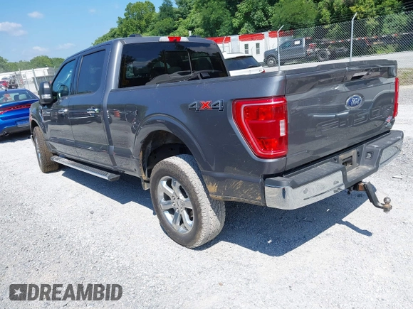 2022 Ford F-150 XL with VIN 1FTFW1E80NKD62001, listed as a IAAI auction lot 42641889 with 85,096 mi miles and . Bid and sale history available at DreamBid. Image 3.