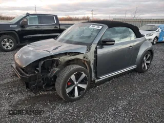 2013 Volkswagen Beetle with VIN 3VW7S7AT9DM818188, listed as a Copart auction lot 79861104 with 95,006 mi miles and Salvage Title. Bid and sale history available at DreamBid. Image 1.