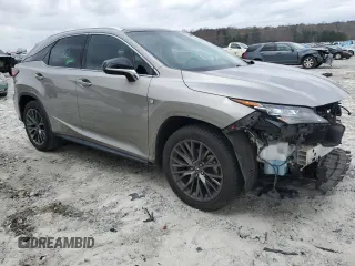 2017 Lexus RX with VIN 2T2BZMCA1HC124169, listed as a Copart auction lot 41709733 with 87,079 mi miles. Bid and sale history available at carsss.com. Image 4.