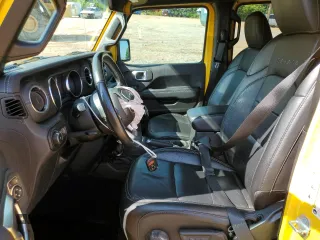 2019 Jeep Wrangler Unlimited Sahara с VIN 1C4HJXEG1KW529732, выставлен на аукционе Copart как лот 59753625 с пробегом 82 954 миль миль и Списание • Salvage title. История ставок и продаж доступна на DreamBid. Изображение 7.