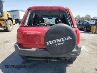 2001 Honda CR-V LX with VIN JHLRD28481S015286, listed as a Copart auction lot 52452615 with 181,830 mi miles and Salvage Title. Bid and sale history available at carsss.com. Image 6.