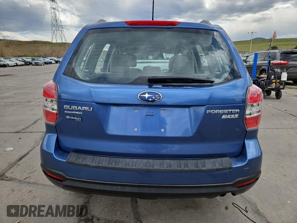 2015 Subaru Forester 2.5i with VIN JF2SJABC8FH469173, listed as a Copart auction lot 53573965 with 103,926 mi miles and Salvage Title. Bid and sale history available at carsss.com. Image 6.