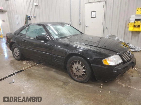 1998 Mercedes-Benz SL-Class with VIN WDBFA67F5WF155507, listed as a Copart auction lot 79540884 with 71,904 mi miles and Clean Title. Bid and sale history available at carsss.com. Image 4.