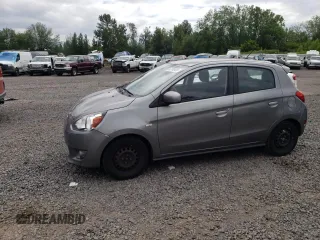 2015 Mitsubishi Mirage DE with VIN ML32A3HJ6FH058132, listed as a Copart auction lot 62789405 with 9,227 mi miles and Clean title. Bid and sale history available at DreamBid. Image 1.