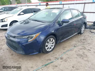 2021 Toyota Corolla LE with VIN 5YFEPMAE2MP168799, listed as a IAAI auction lot 41895490 with 108,693 mi miles. Bid and sale history available at carsss.com. Image 2.