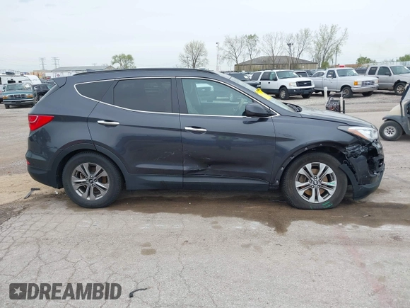 2016 Hyundai Santa Fe z VIN 5XYZU3LB0GG318165, wystawiony jako IAAI lot #42158474 z przebiegiem 74 420 mil mil oraz . Historia ofert i sprzedaży dostępna na DreamBid. Obrazek 12.