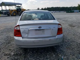2006 Kia Spectra EX with VIN KNAFE121865239151, listed as a Copart auction lot 67760664 with 133,146 mi miles and Clean Title. Bid and sale history available at carsss.com. Image 6.
