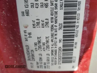 2007 Dodge Ram 2500 SLT with VIN 3D7KS28C87G723054, listed as a Copart auction lot 47220295 with 262,086 mi miles and Salvage Title. Bid and sale history available at carsss.com. Image 13.