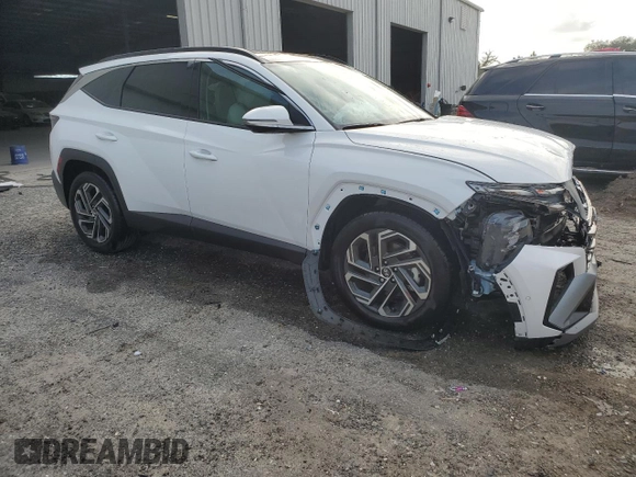 2025 Hyundai Tucson Limited with VIN 5NMJE3DE1SH445766, listed as a Copart auction lot 78960114 with 2,465 mi miles and Non Repairable. Bid and sale history available at carsss.com. Image 4.