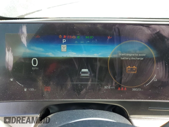 2023 Kia Sportage SX-Prestige with VIN KNDPXCAG1P7021044, listed as a Copart auction lot 54364995 with 38,023 mi miles and Salvage title. Bid and sale history available at DreamBid. Image 9.
