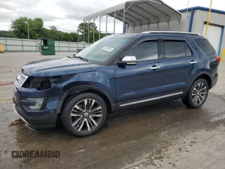 2017 Ford Explorer Platinum с VIN 1FM5K8HT4HGA97313, выставлен на аукционе Copart как лот 61678415 с пробегом 137 405 миль миль и Списание • Salvage title. История ставок и продаж доступна на DreamBid. Изображение 1.