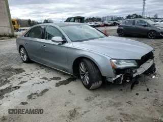 2011 Audi A8 with VIN WAURVAFD9BN006004, listed as a Copart auction lot 47996165 with 132,799 mi miles and Salvage title. Bid and sale history available at DreamBid. Image 11.