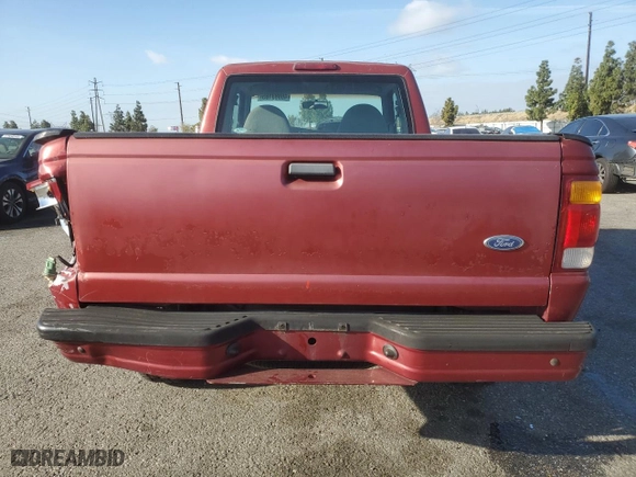 1998 Ford Ranger XL with VIN 1FTYR14U5WPB25412, listed as a Copart auction lot 46083185 with 291,710 mi miles and Salvage Title. Bid and sale history available at carsss.com. Image 6.