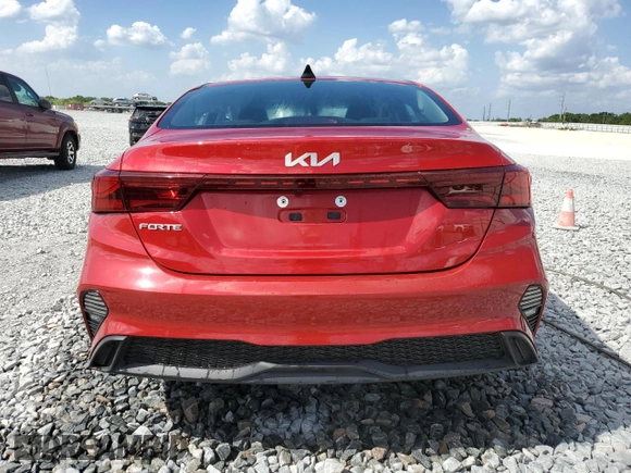 2023 Kia Forte LXS with VIN 3KPF24AD6PE574665, listed as a Copart auction lot 51711005 with 37,725 mi miles and Non Repairable. Bid and sale history available at carsss.com. Image 6.