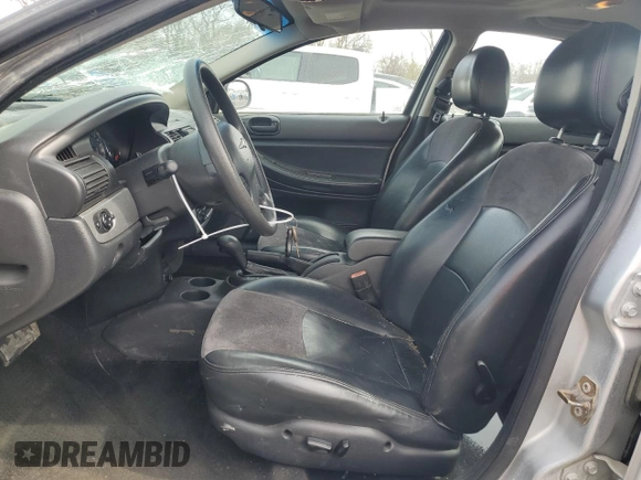 2005 Chrysler Sebring Touring with VIN 1C3EL56R45N666597, listed as a Copart auction lot 51669735 with 172,891 mi miles and Salvage title. Bid and sale history available at DreamBid. Image 7.