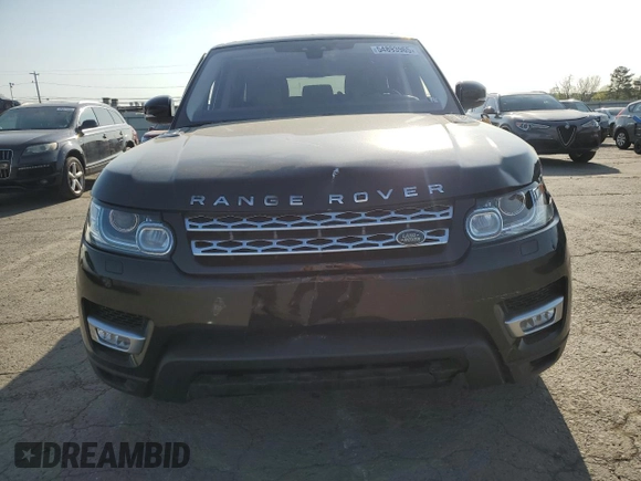 2017 Land Rover Range Rover Sport HSE with VIN SALWR2FK8HA690177, listed as a Copart auction lot 54893965 with 110,151 mi miles and Salvage title. Bid and sale history available at DreamBid. Image 5.