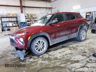 2024 Chevrolet TrailBlazer LS with VIN KL79MNSL3RB081509, listed as a Copart auction lot 86364794 with 25,550 mi miles and Salvage Title. Bid and sale history available at DreamBid. Image 1.