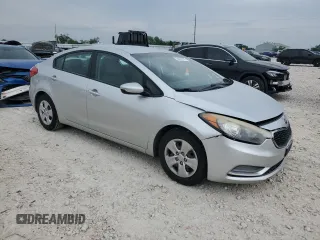 2015 Kia Forte LX with VIN KNAFK4A63F5301594, listed as a Copart auction lot 54932795 with 69,663 mi miles and Salvage Title. Bid and sale history available at carsss.com. Image 4.