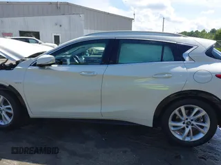 2019 Infiniti QX30 Luxe with VIN SJKCH5CP3KA009376, listed as a IAAI auction lot 42235934 with 46,590 mi miles and . Bid and sale history available at DreamBid. Image 14.