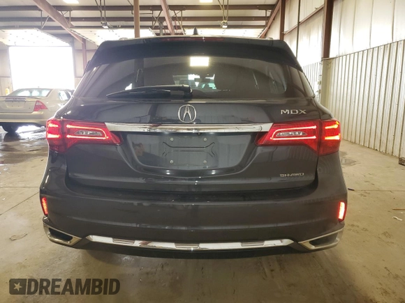 2020 Acura MDX w/Advance Pkg with VIN 5J8YD4H85LL016997, listed as a Copart auction lot 49179845 with 25,331 mi miles and Salvage Title. Bid and sale history available at carsss.com. Image 6.